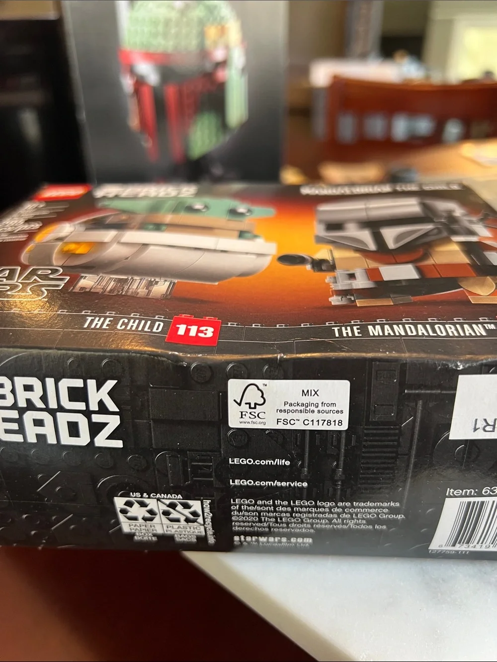 Lego BrickHeadz Star Wars Mandalorian (Gray/Green/Brown)